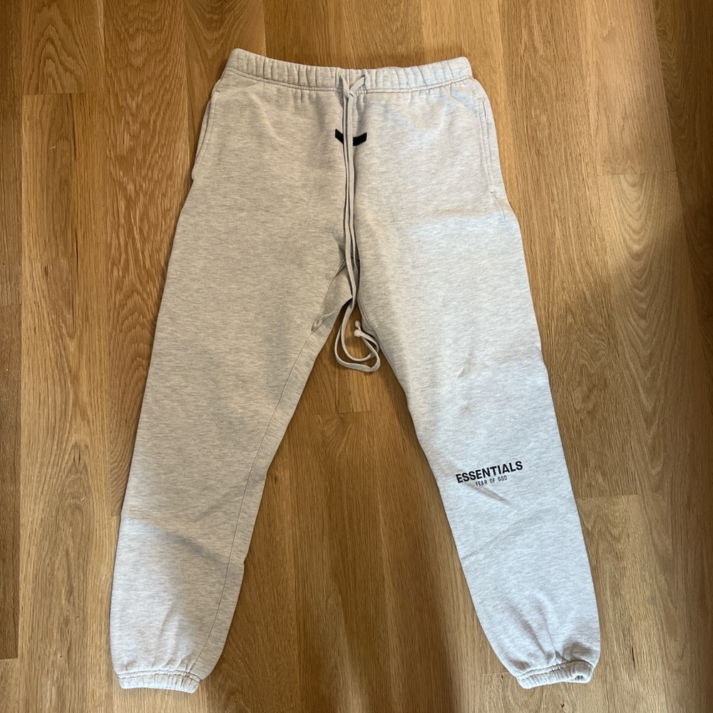 Essentials men’s Gray Jogger Pants